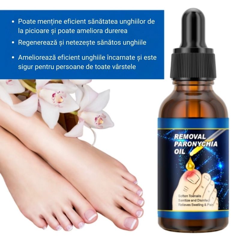Ulei Tratament Unghii Încarnate și Anti-Paronichie SEFUDUN®– Dezinfectează, Ameliorează Durerea, Înmoaie și Reface Unghia Natural, 30ml - imagine 5