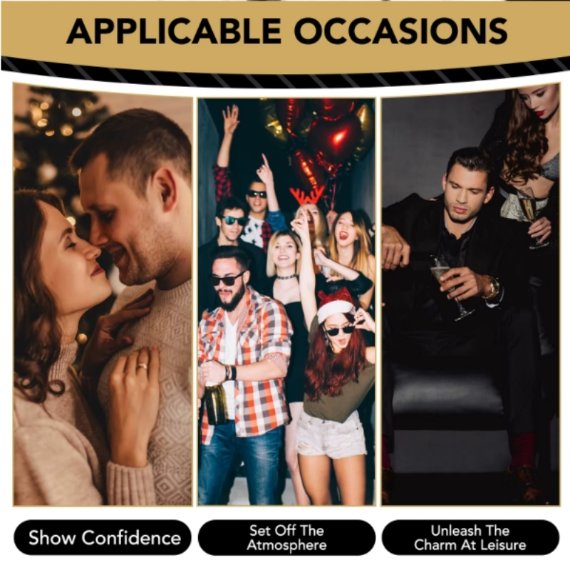 Parfum bărbătesc cu feromoni "Aphrodisiac Bomb" | Putere de seducție și atracție instantanee, 50 ml, IKZEE® - imagine 4