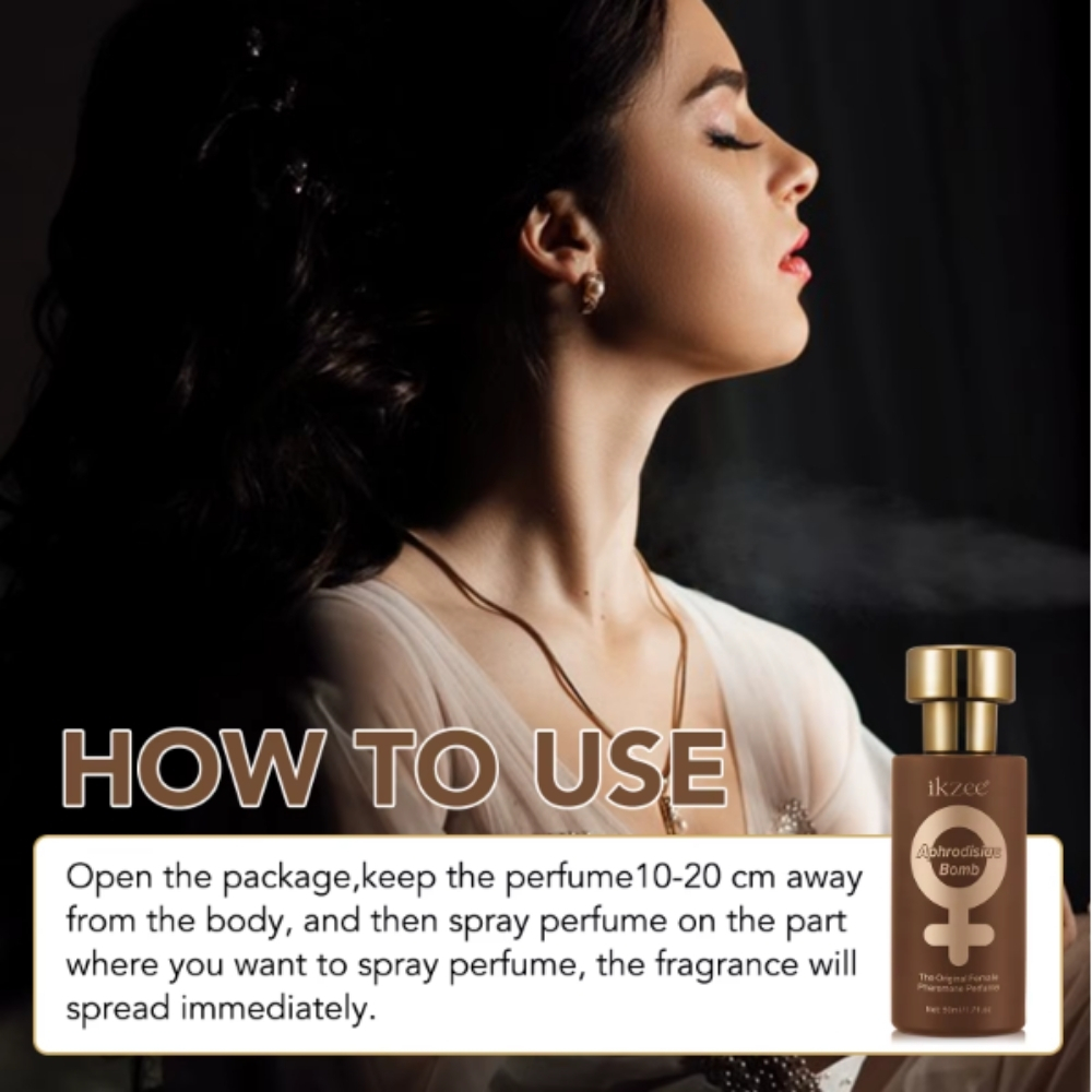 Parfum de damă cu feromoni "Aphrodisiac Bomb" | Putere de seducție și atracție instantanee, 50 ml, IKZEE® - imagine 6
