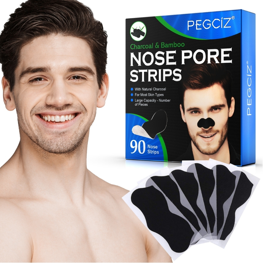 Plasturi nazali PEGCiZ® cu Cărbune Activ de Bambus și Extract de Hamamelis – Curățare profundă și reducerea punctelor negre, 90 buc - imagine 8