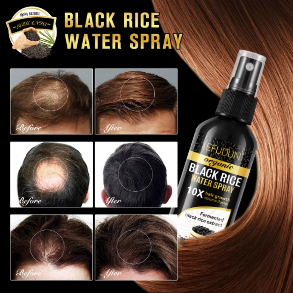 Spray pentru creșterea părului SEFUDUN® cu orez negru fermentat, Vitamin B7 și Ghimbir – 100 ml - imagine 9