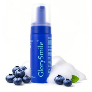 Pastă de Dinți Spumă cu Aromă de Afine, GlorySmile® | 55ml