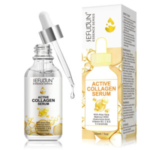 Ser facial cu Colagen Anti-rid & Fermitate | Elasticitate, Hidratare și Revitalizare, 30 ml, SEFUDUN®