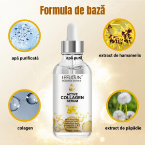 Alternative view of Ser facial cu Colagen Anti-rid & Fermitate | Elasticitate, Hidratare și Revitalizare, 30 ml, SEFUDUN®