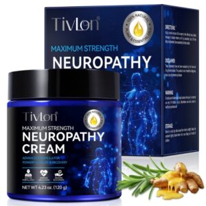 Cremă pentru îngrijirea corpului, calmarea disconfortului nervos și articular, Neuropathy Relief Cream, 120g, TIVLON®