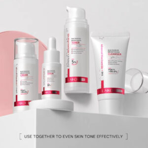Alternative view of Set cosmetice, 4 piese cu Niacinamidă și Acid Hialuronic pentru îngrijire facială | Luminozitate, Hidratare și Uniformizare ten | LAIKOU ®