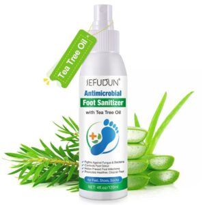 Alternative view of Spray igienizant pentru picioare cu Ulei de Tea Tree și Aloe Vera, anti-miros și antifungic, 120 ml, SEFUDUN®