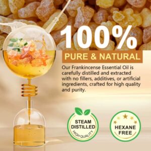 Alternative view of Ulei Esențial de Tămâie 100% pur | Hidratare, Nutriție, Fermitate & Îngrijire Păr și Piele, 60 ml, SEFUDUN®