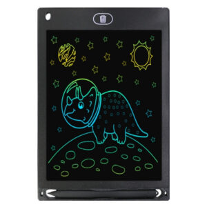 Tabletă de scris și desenat cu stilou magnetic și LCD color, 10 inch, negru