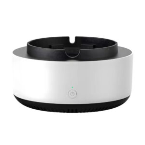 Alternative view of Scrumieră Electronică Multifuncțională, Aspiră fumul, Purifică Aerul, Funcție de Auto-Stingere, Reîncărcabilă, USB, 13×8 cm