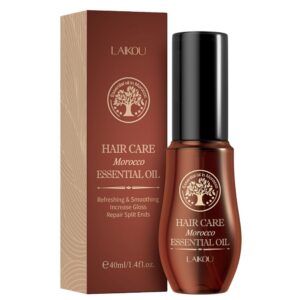 Ulei de Argan din Maroc pentru Îngrijirea Părului, 40 ml, LAIKOU®