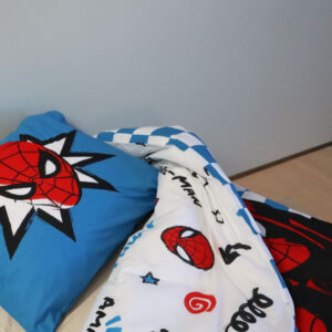 Alternative view of Lenjerie de pat copii, Omul Păianjen, Amazing Spider Man, Husă de pilotă 100×135 cm + Față de pernă 40×60 cm, 100% bumbac, Set licențiat MARVEL®
