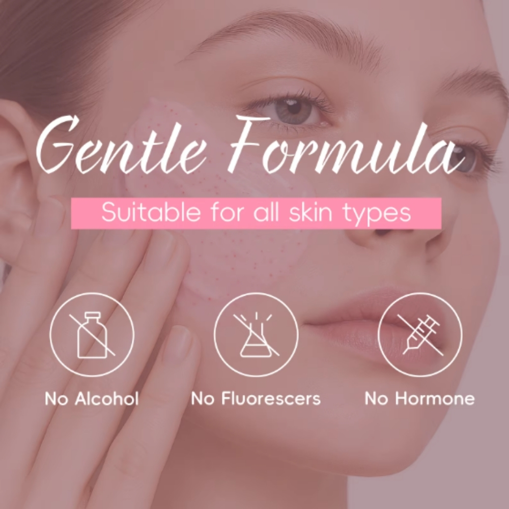 Scrub pentru corp cu Extract de Flori de Cireș Japonez (Sakura) și Vitamina C, Plic 8 gr, LAIKOU® - imagine 9