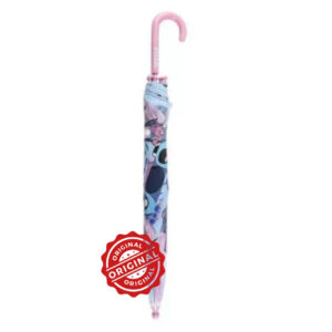 Alternative view of Umbrelă transparentă pentru copii, manuală, Stitch & Angel, Ø71 cm, 220 gr, licență oficială Disney®