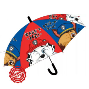 Umbrelă pentru copii, semiautomată, Patrula Cățelușilor, Ø74 cm, licență oficială Paw Patrol®