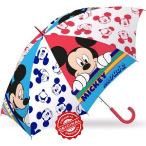 Umbrelă pentru copii, manuală, Mickey Mouse, Ø65 cm, 194 gr, licență oficială Disney®