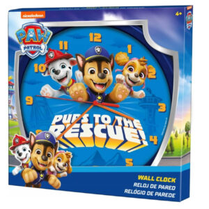 Alternative view of Ceas de perete pentru copii, Patrula Cățelușilor Rescue Pups, Ø25 cm, 312 gr, licență oficială Paw Patrol®