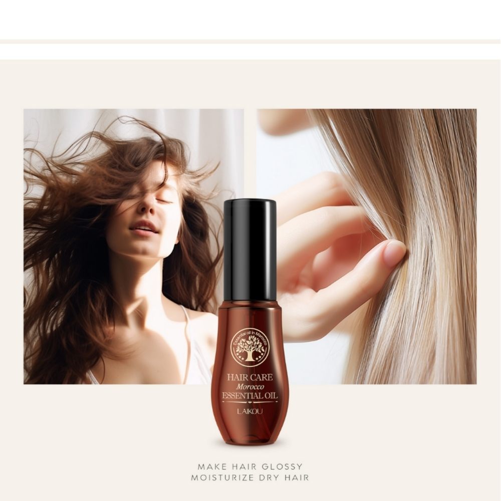 Ulei de Argan din Maroc pentru Îngrijirea Părului, 40 ml, LAIKOU® - imagine 2