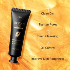 Alternative view of Mască de față Peel-Off cu Aur 24K și Extract de Melc, 50g, LAIKOU®
