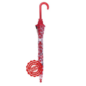 Alternative view of Umbrelă transparentă pentru copii, manuală, Minnie Mouse Polka Dots, Ø72 cm, 220 gr, licență oficială Disney®