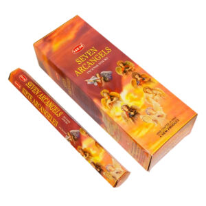 Set 6 Pachete Bețișoare Parfumate – Cei 7 Arhangheli – 6x35 bețișoare, fabricate în India, HEM ®