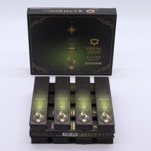 Alternative view of Bețișoare parfumate cu cristal de Aventurin și aromă de Ciocolată | Ritual de prosperitate, optimism și confort emoțional