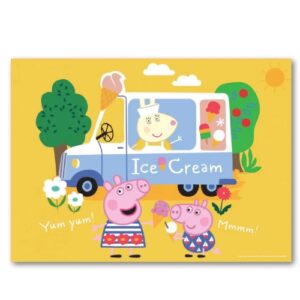 Alternative view of Puzzle pentru copii, Purcelușa Peppa, 50 piese, 40x29 cm, licență oficială