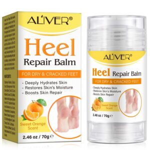 Balsam reparator cu extract de portocală pentru călcâie, mâini și coate crăpate, hidratare intensă & regenerare, 70 g, ALIVER®