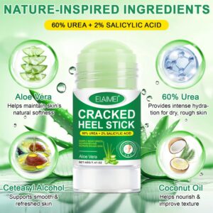 Alternative view of Balsam reparator tip stick cu Aloe vera pentru călcâie, mâini și coate crăpate, hidratare intensă & regenerare, 40 g, ALIVER®