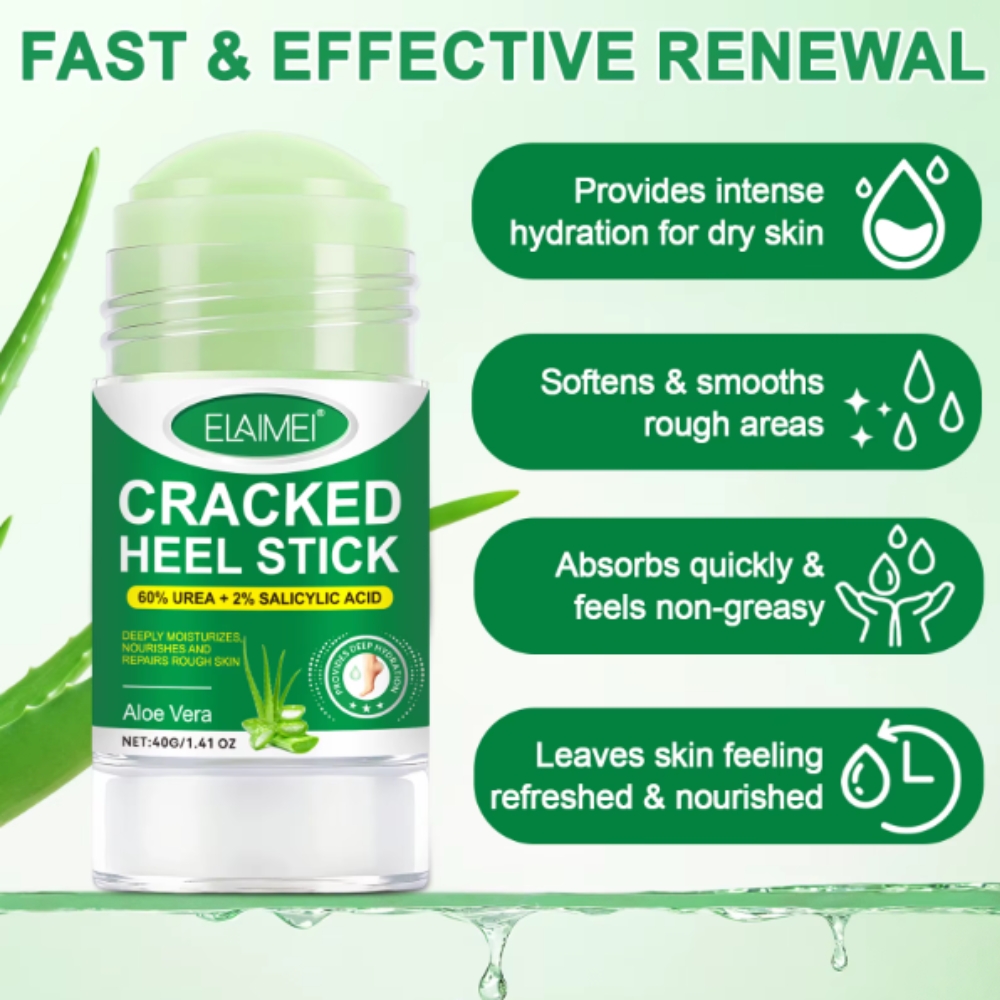 Balsam reparator tip stick cu Aloe vera pentru călcâie, mâini și coate crăpate, hidratare intensă & regenerare, 40 g, ALIVER® - imagine 5