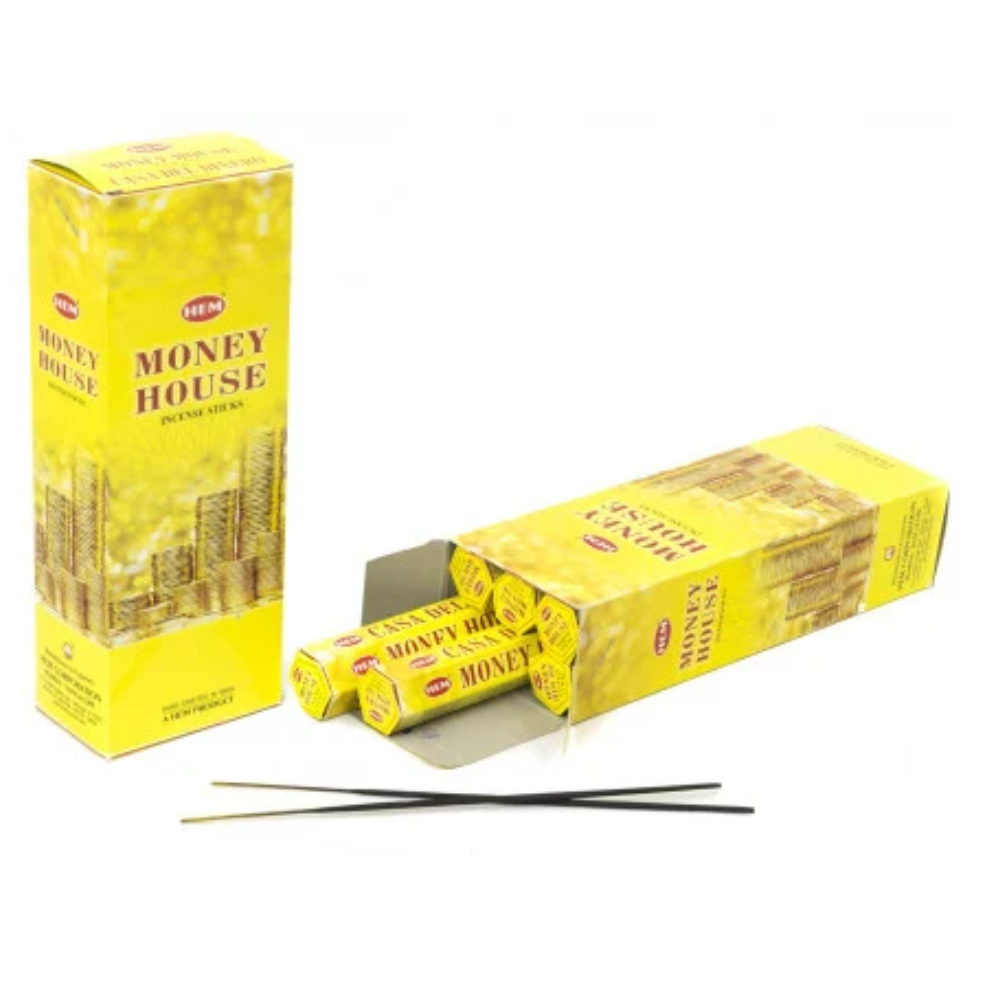 Set 6 pachete bețișoare parfumate HEM®, pentru Atragerea Abundenței, 120 buc - imagine 3