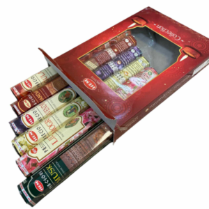 Set 6 pachete de bețișoare parfumate HEM® Precious Collection – 6 arome orientale, 120 buc