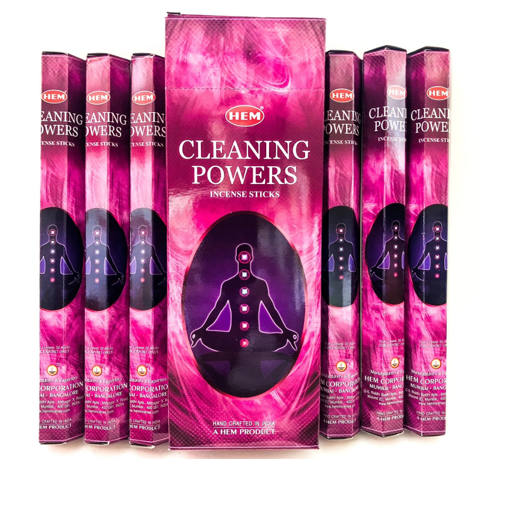 Set 6 pachete bețișoare parfumate HEM® pentru Curățarea Chakrelor, 120 buc - imagine 2