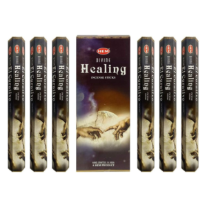 Alternative view of Set 6 pachete bețișoare parfumate HEM® Divine Healing, 120 buc
