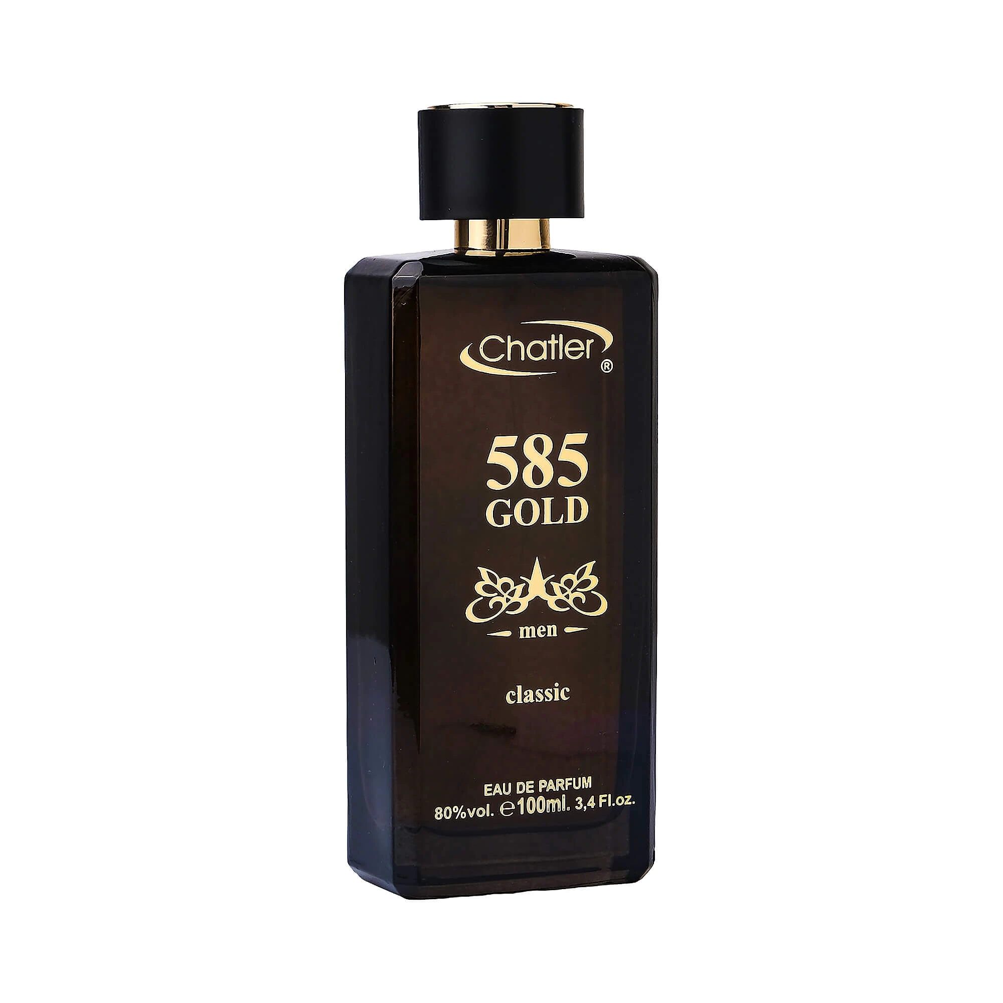 Parfum bărbătesc CHATLER® 585 Gold Men, EDP, 100 ml - imagine 2