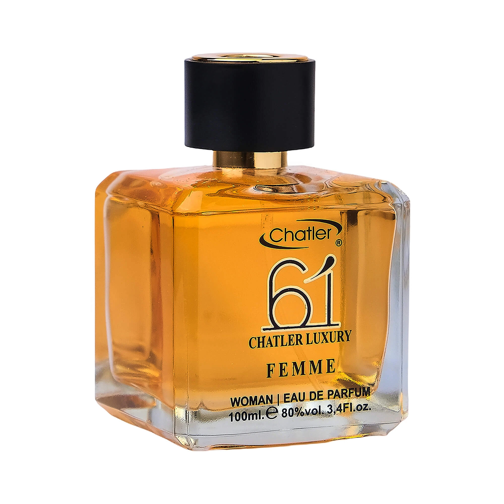 Parfum de damă CHATLER® Luxury 61 Femme, EDP, 100 ml - imagine 2