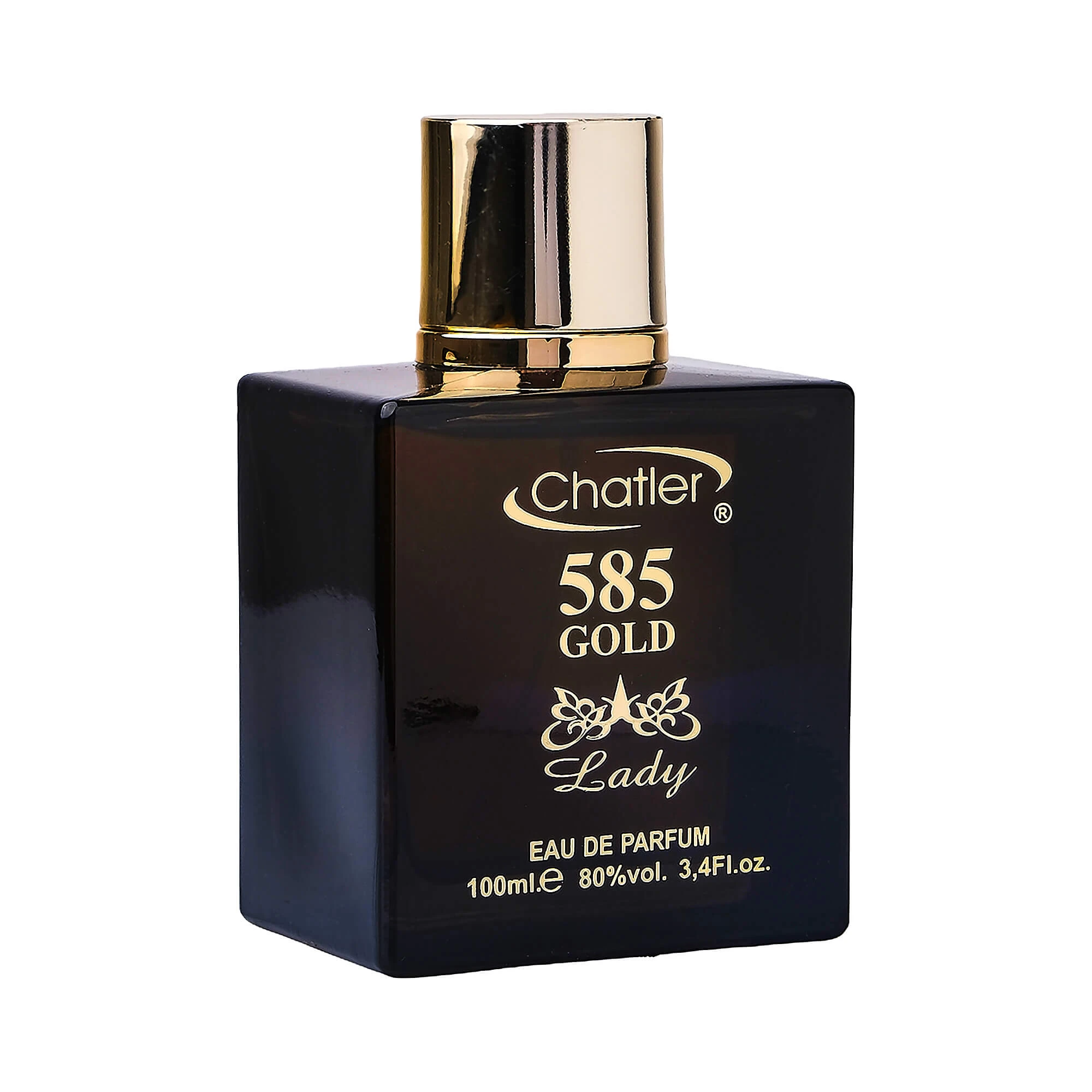 Parfumde damă CHATLER® 585 Gold Lady, EDP, 100 ml - imagine 2