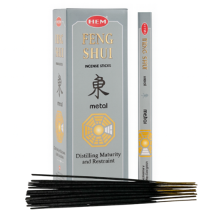 Alternative view of Set 6 pachete bețișoare parfumate HEM® Feng Shui Metal, 120 buc