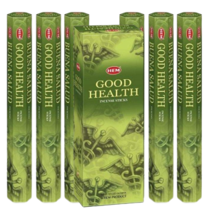 Set 6 pachete bețișoare parfumate HEM® Good Health, 120 buc