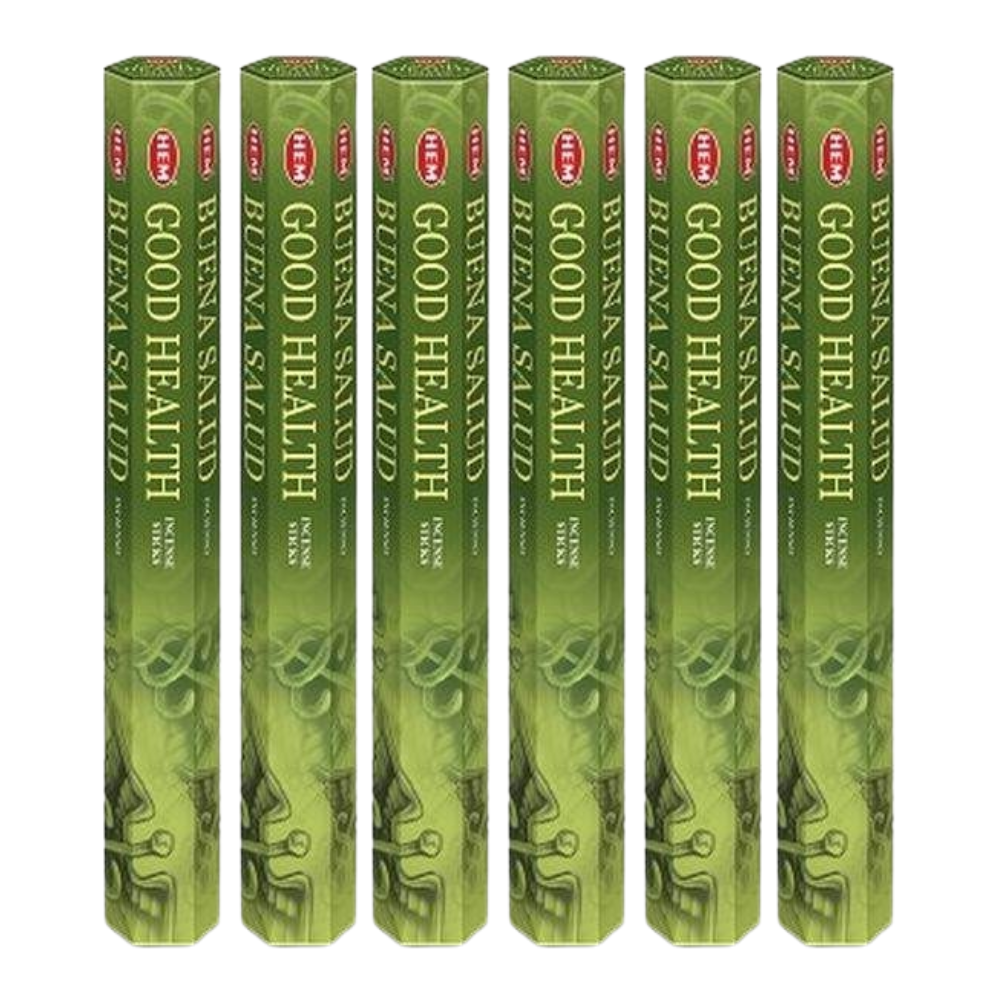 Set 6 pachete bețișoare parfumate HEM® Good Health, 120 buc - imagine 2