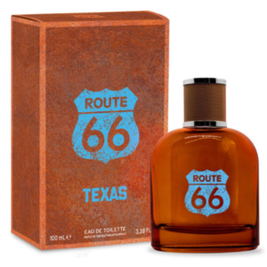 Parfum bărbătesc Route 66® Texas, EDT, 100 ml – caracter lemnos și spirit autentic