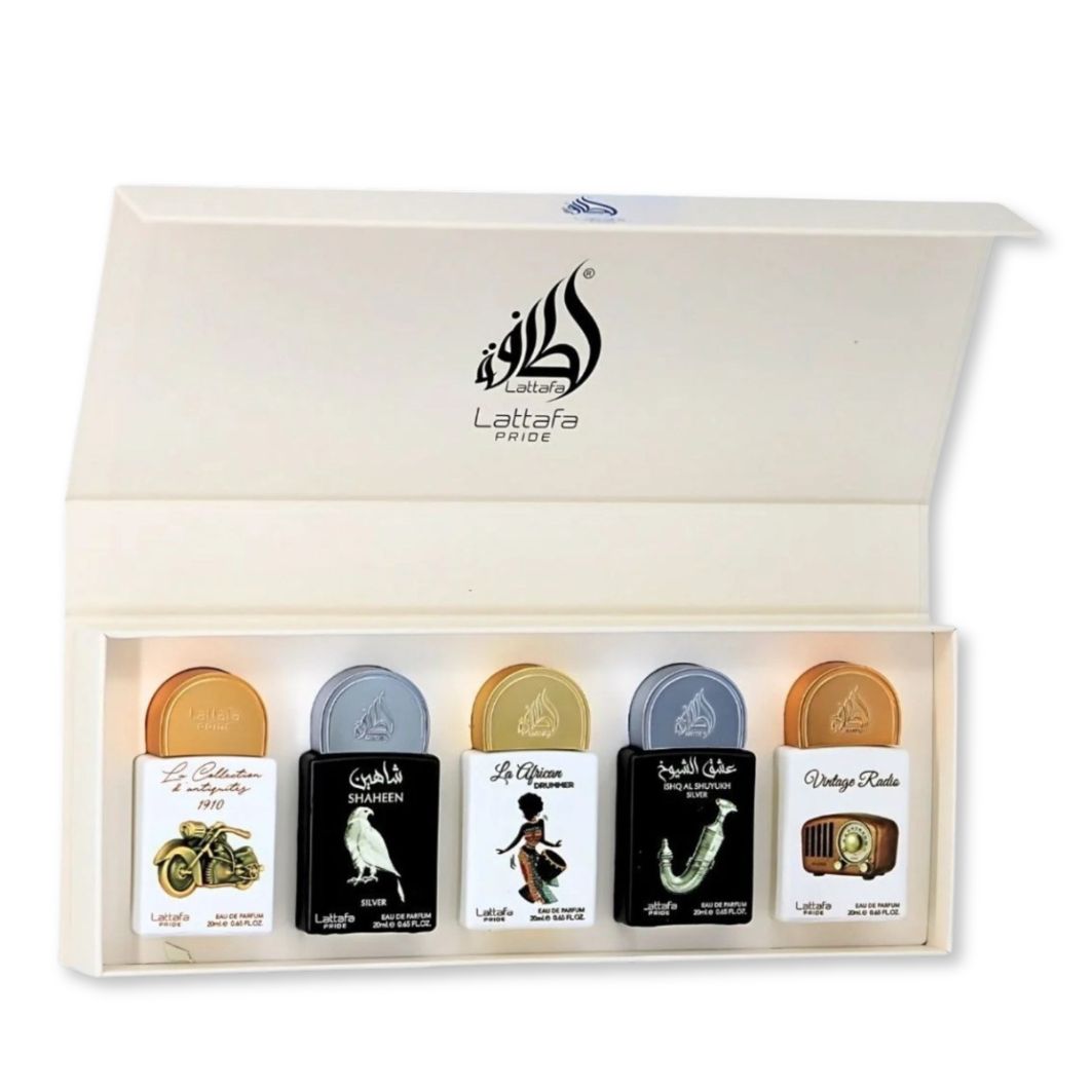 Set parfumuri LATTAFA PRIDE® – colecție 5 x 20 ml, Eau de Parfum, Set02, Unisex - imagine 2