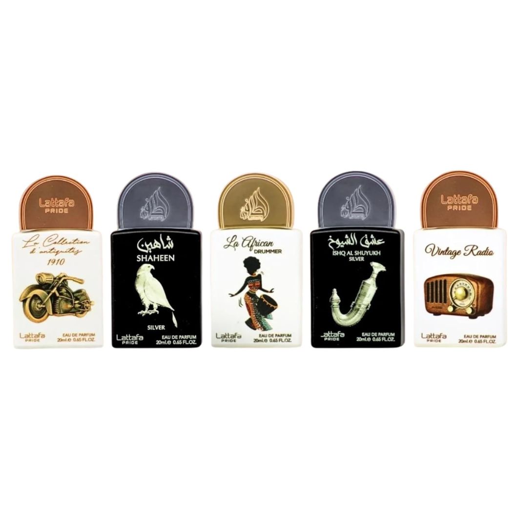 Set parfumuri LATTAFA PRIDE® – colecție 5 x 20 ml, Eau de Parfum, Set02, Unisex - imagine 3