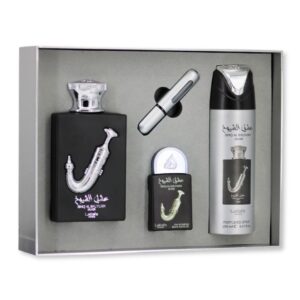 Alternative view of Set cadou parfum LATTAFA PRIDE® Ishq Al Shuyukh Silver, EDP oriental – colecție completă