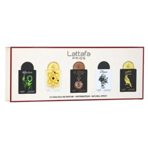 Set parfumuri LATTAFA PRIDE® – colecție 5 x 20 ml Eau de Parfum, Set 01, Unisex