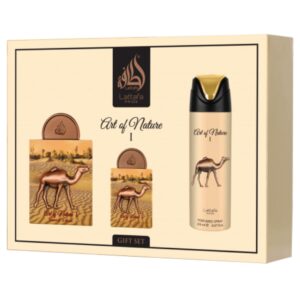 Set cadou Art of Nature I – Lattafa Pride, Eau de Parfum & Spray parfumat, LATTAFA®