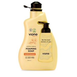 Săpun lichid pentru mâini VIONE Hand Care Vanilla Blossom, vegan, pentru toate tipurile de piele, 2000 ml