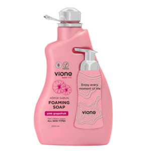 Săpun lichid pentru mâini VIONE Hand Care Pink Grapefruit, vegan, pentru toate tipurile de piele, 2000 ml