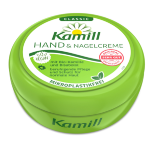 Cremă pentru mâini și unghii KAMILL® Classic, cu mușețel bio & bisabolol, vegană, 150 ml