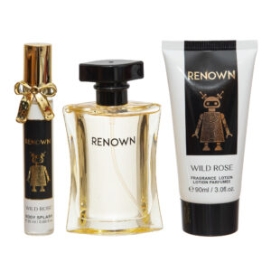 Set cadou femei Parfum, Body Splash & Loțiune parfumată, aromă elegantă și modernă, 20 ml + 50 ml + 90 ml, GOLDEN ROSE®